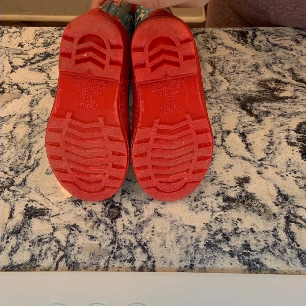 Hatley Kids' Red Rain Boots Size 8